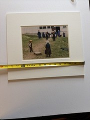 Bill Coleman Signed Amish No 590 AP Artist Proof ORIG Photograph Children Barn