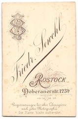 Photograph Friedr. Sewohl, Rostock, Doberanerstr. 123b, Portrait of an Older P