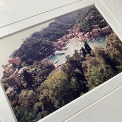 Original Photograph Print Keith Ruddick Capri Italy Signed with Mat 8 x 10 in