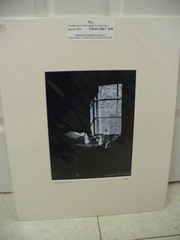 MATTED PHOTOGRAPHY Dark Window Lit Room Artist’s Proof Larry Santucci 16×20