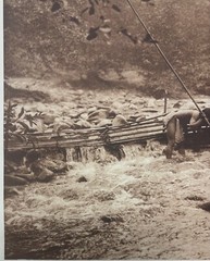 Original 1923 EDWARD CURTIS Hupa Trout Trap NATIVE AMERICAN FISHING Photogravure