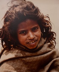 Portrait Photography Girl Portrait Kathmandu Nepal Unsigned Color Photography 1989