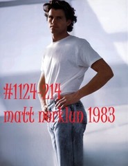 VINTAGE MALE PORTRAIT #1124-214 -MATT NORKLUN 1983 -free shipping in usa