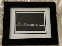 Chicago Skyline at Night / Jesse Kalisher Gallery / Signature Series (FRAMED)