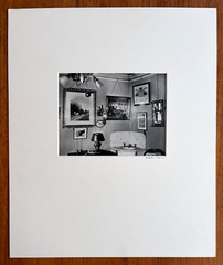 WALKER EVANS Original Signed Silver Gelatin «Storrs House, Hartford» 1933