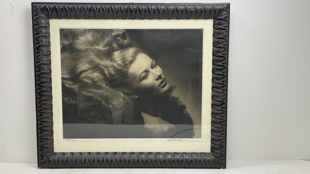 George Hurrell Original Silver Gelatin Photograph of Veronica Lake Signed 56/250