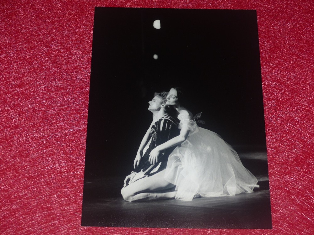 Dance Ballet Photo Colette Masson Mikhail Baryshnikov Giselle 1985 Opera Paris