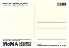 Buster Keaton In The Frozen North MOMA Art Postcard 1998