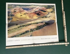 Landscapes Andalucia Emmet Gowin Poster Brochure 2013 Pace/MacGill Gallery NYC