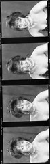 1 roll 15 negatives black & white medium format Kodak TMAX film sexy pin up