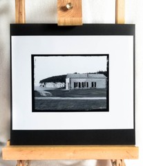 Photography Art Print Piendi Media B&W Digital Image 8 1/2 X 11″ Fayette, MI