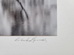 Richard Garrod, black and white photography, Irrigation Dam,