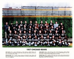 1957-bears-color 8×10 Colorized Print-FREE SHIPPING