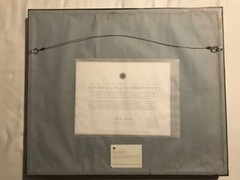 MARTHA STEWART «DOUBLE RAINBOW» SIGNED LIMITED EDITION 11/900 GICLEE PHOTOGRAPIC