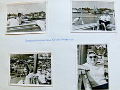 Old Photo Album 1964/65 Switzerland, Technology, Cars Road Traffic, Train, Tram