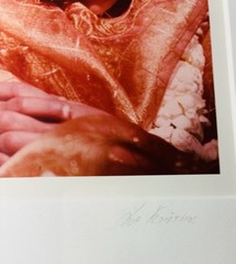 Color Photograph Young Princess by Lisa Kristine Framed Signed