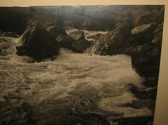 Original FRANCIS JAMES MORTIMER «A Rough Sea» Seascape WAVES Photograph – Signed