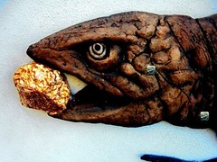 Photo Digital Wallpaper Image Background Snake Animal Head with Gold Real-Nugget
