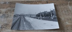 Large B/W Photo S-Bahn Construction Site Cologne Mülheim 1990 Picture 17