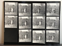 NEWLY FOUND! Hendrickson PHOTO Contact Sheet Proof & Negatives RESTING SOLDIERS