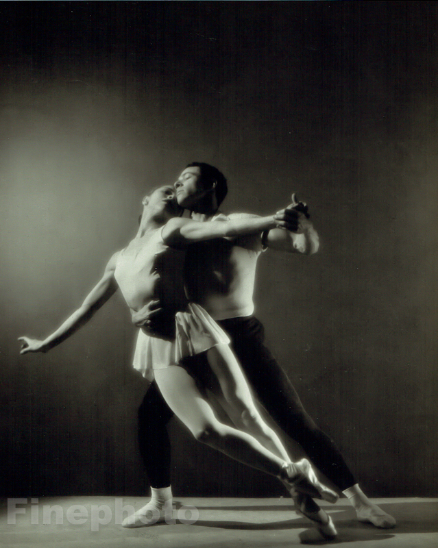 1947 GEORGE PLATT LYNES Ballet Francisco MONCION Maria TALLCHIEF Photo Art