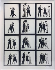 Richard AVEDON [Liza MINNELLI & Fred ASTAIRE] Signed Portrait Contact Sheet