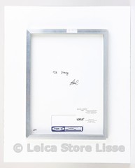 SIGNED DIBOND PICTURE » DRAWING » MADE BY TOP MODEL HELENA CHRISTENSEN