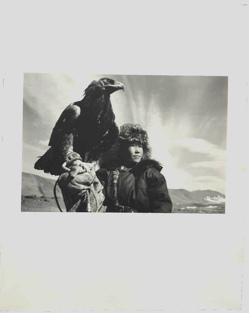 Tibetan Falconer-Archival Digital Pigment Print Photograph-80s-Mark Bugzester