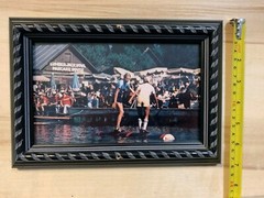 Lumberjacks Logging Hayward WI Picture Framed Glass 10″ x 7″