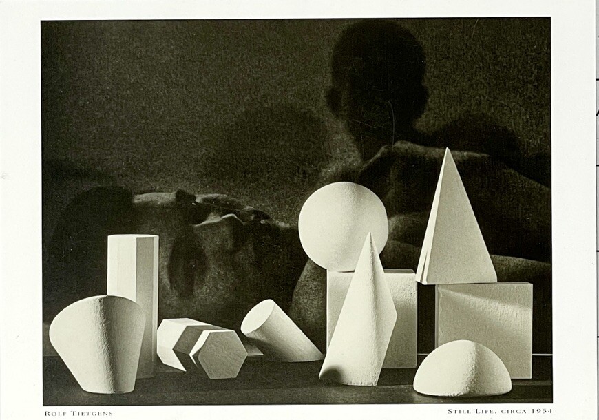 Rolf Tietgens (1911-1984) Art Announcement Card 1994 – Subject-Object Still Life