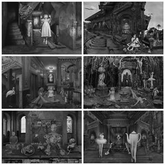 DOMINIC ROUSE Folio – Six Hand-Signed Art Photographs – Surreal Gothic Fantasies