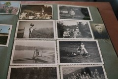 Great old photo postcard album – 200 photos and cards from around 1910