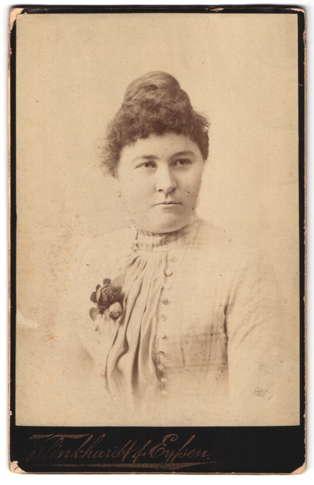 Photograph Klinkhardt & Eyssen, Dresden-N, Bautznerstrasse 75, portrait bürgerl