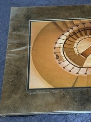 Siep Bueneker “Spiral Staircase” Limited Edition 3/72 Signed Architectural Photo