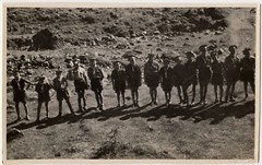 Scout Scouting Boys Gypsy Camp – Bundle 8 Photos Antique On. 1950
