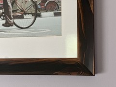 BUDAKLI Penang Beca Trishaw Limited Edition Canvas Photograph 1/3 Framed