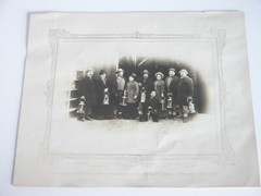 Vtg 1910-20s Ulysses S. Grant Party Coming Out of Bonanza Mines NV B&W Photo
