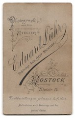 Photography Eduard Lühr, Rostock, Blutstr. 14, Portrait of an Elegant Gentleman
