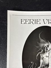 Vintage Ken Kelly Eerie Visions Fantasy Art Print Horror Illustration