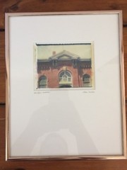 3 Cherie Lester Washington DC Eastern Market Hand Colored Framed Art Photographs