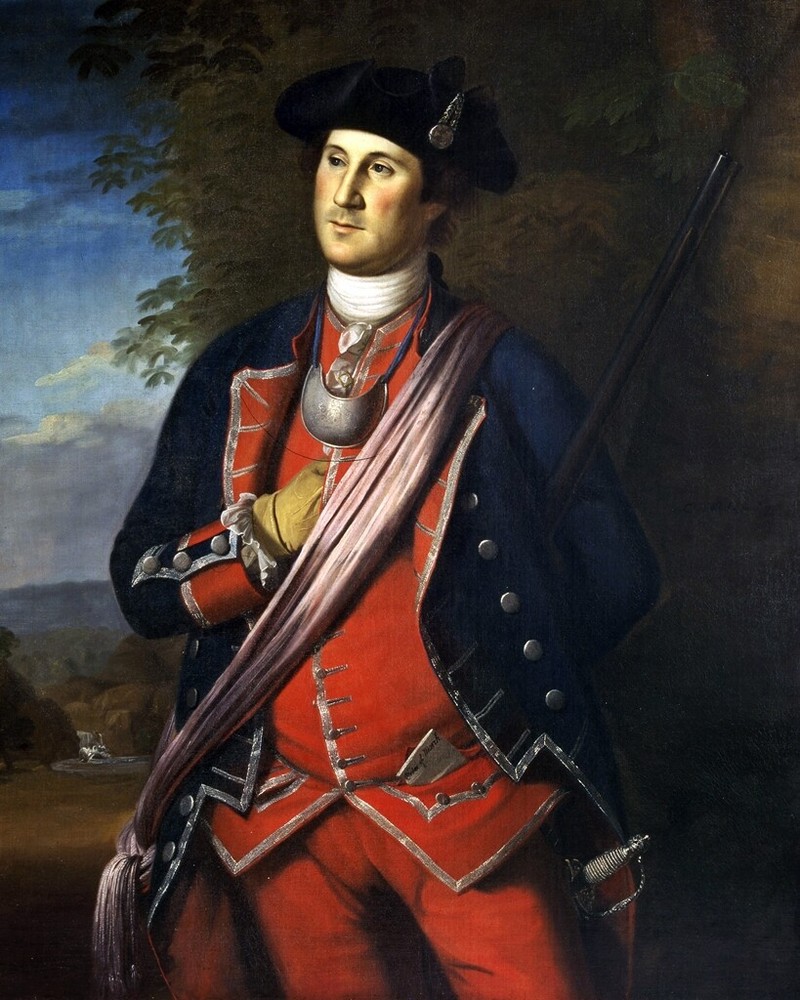 New Photo: Earliest Authenticated Portrait of George Washington, 1772 – 6 Sizes!