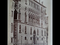 Paolo salviati,  Palazzo Dandolo (?), venice  1870-80 albumen print , fine 