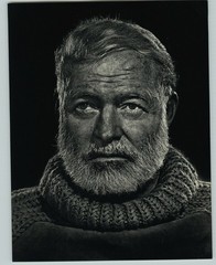 1957 1959 Yousuf Karsh Ernest Hemingway Writer ORIGINAL Portrait Art Photo 16X20