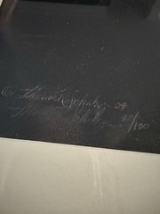 Photograph Mid-Century Men In The Studio, Signed By Artist Numbered 20/100