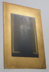 1906 EDWARD STEICHEN ‘Cover Design’ from Camera Work 14 framed in welded bronze