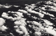 1931 Vintage Print 11×14 AVIATION AIRPLANE ~ Aerial Sky Clouds Photo Gravure Art