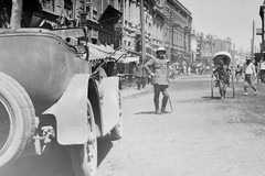 Large Black And White Baryte Print 1920 Indochina 26X40Cm