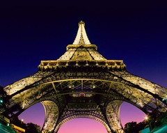 EIFFEL TOWER Glossy 8×10 Photo Paris France La Tour Print Wall Art Poster