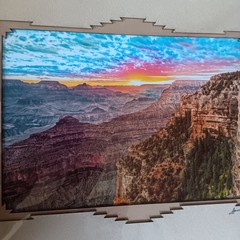 JAMES THOMSON Photograph Grand Canyon Sunrise South Rim-Matted & Signed Sealed