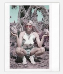 Art model Sylvie Instax Wide Instant Film Print